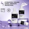 ThriveCo Hyaluronic Acid Shampoo | For Dry, Frizzy & Dehydrated Hair | Adds Shine, Bounce & Smoothness | Deep Hydration Without Heaviness | 100H Mo