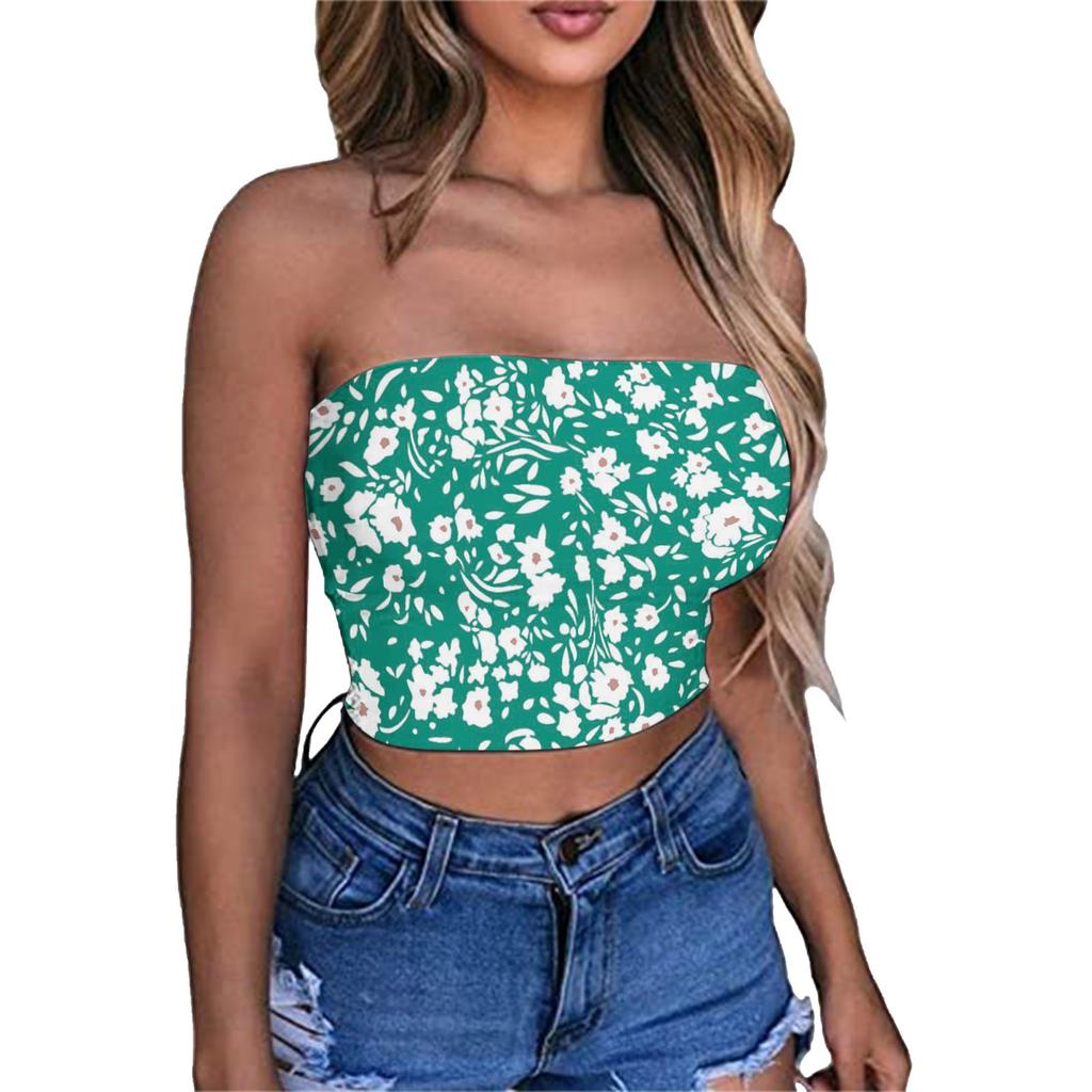 Crop Tops For Women Sexy Cami Tank Summer Tube Sleeveless Camisole Shirt Vest