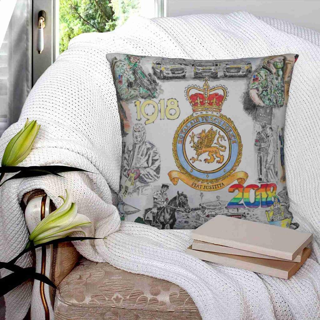 Raf Police 100 Celebration Art Soft Comfortable Pillowslip Pillowcase Raf Police Chris Lumb Royal Air Force