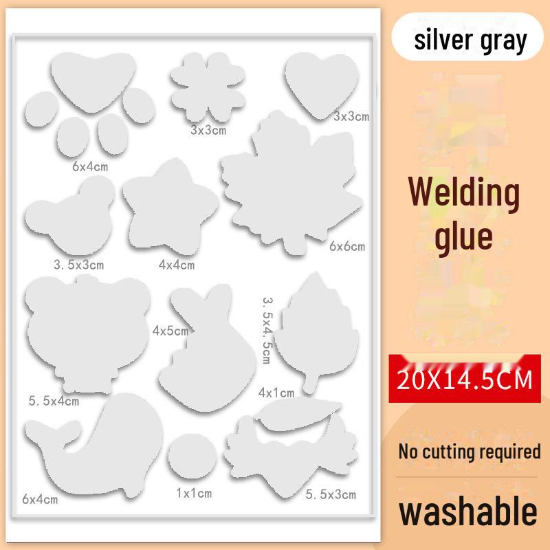 Autocolante cu patch-uri colorate cu desene animate: Reparații autoadezive, fără cusături, fără cusături pentru jachete și haine