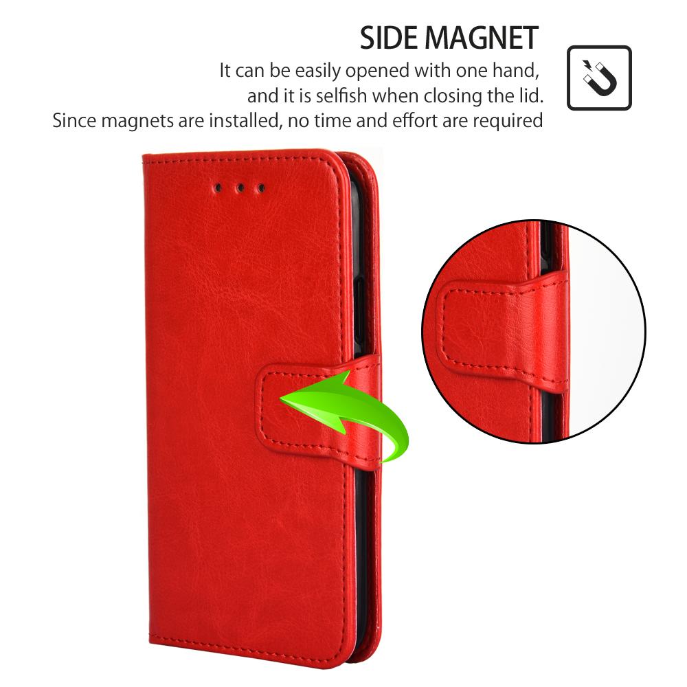 For Honor Magic6 Pro 5G Case Shockproof Leather Phone Cover with Card Slots Wallet