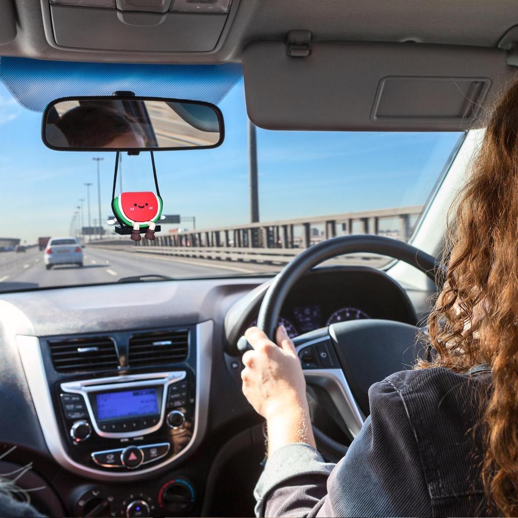 Car Swinging Ornament Fruit Shape Ornament Swinging Car Pendant For Automobile Truck SUV Trailer Vehicle Home Dorm