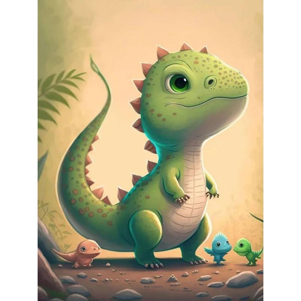 DIY Full Round Diamond Painting Cross Stitch 3D Art Style Home Scene Animal Decorative Diamond Painting 5d Diamond Art Painting