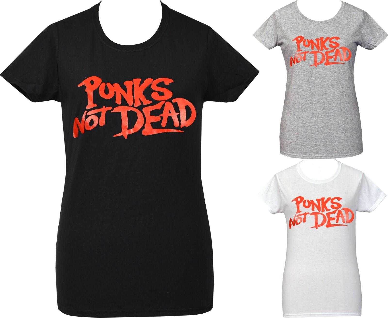 Punks not dead Womens T-Shirt Anarchy 1977 Punk Rockers XXXL