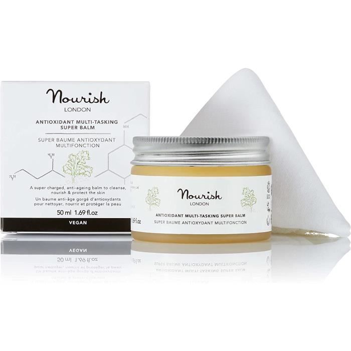 Soin de jour - Super - Baume Antioxydant - Végétalien - 78% biologique - Multi-tâches