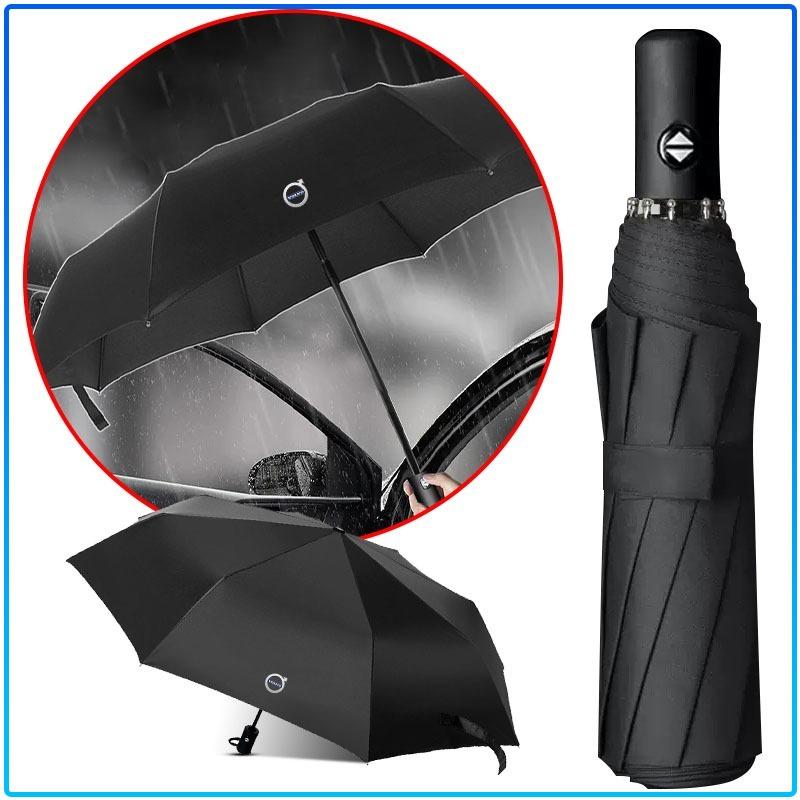 Car Logo Umbrella Auto Folding Windshield Sunshade Umbrella For Volvo XC90 XC60 XC40 V40 V50 V60 S40 S50 S60 S70 S80 S90 240 C70 Vnl Truck