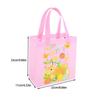 Set of 4 Easters Bags Easters Baskets Easters Craft Bag Reusable Easters Bag Nonwoven Texture for Eggs and Candy Storage