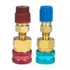 Aluminium Convenient To Use Quick Coupler Adapter Precise Thread Processing Reliable Connection Adjustable Valves