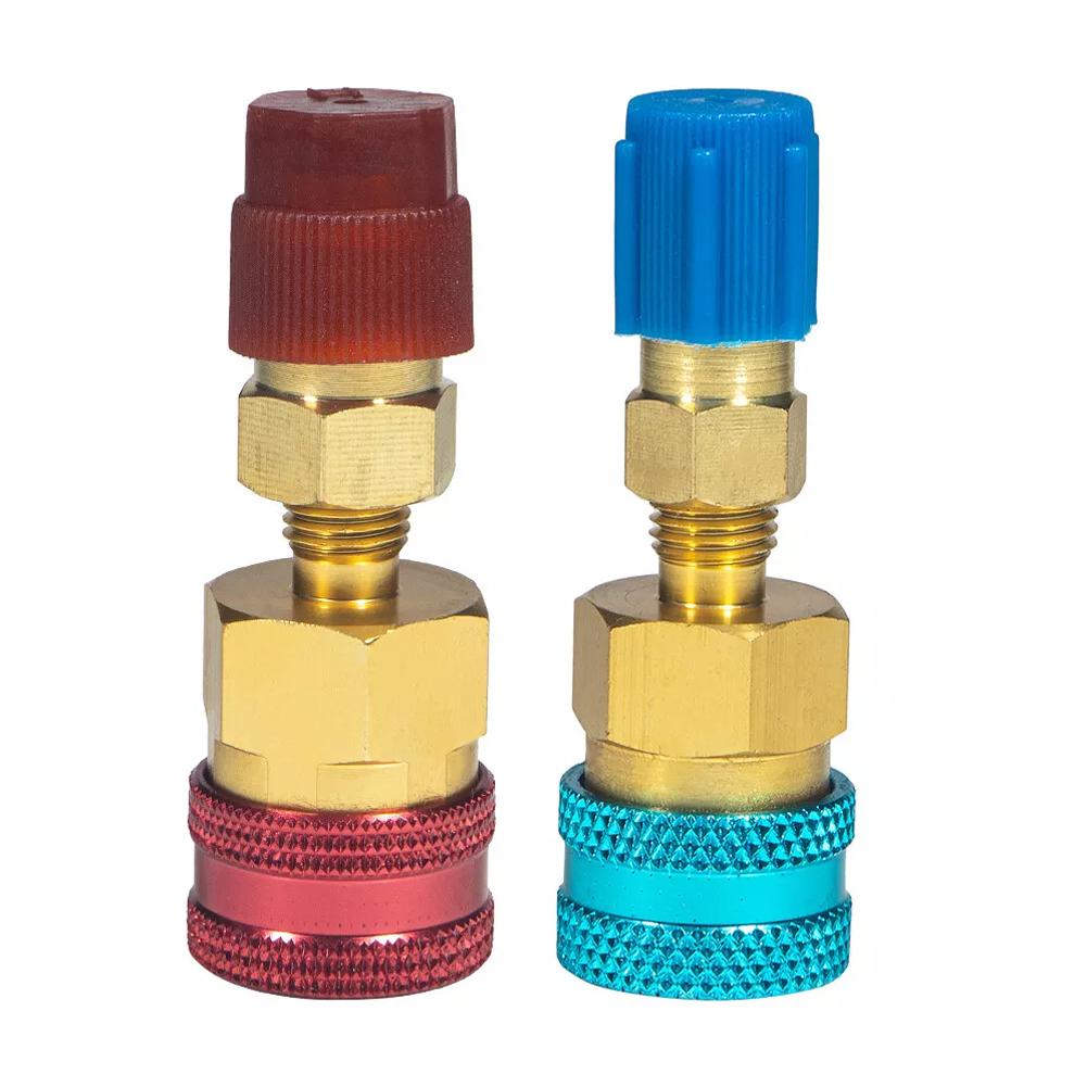 Aluminium Convenient To Use Quick Coupler Adapter Precise Thread Processing Reliable Connection Adjustable Valves