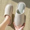 Women's Non-Slip Cotton Linen Slippers for All Seasons