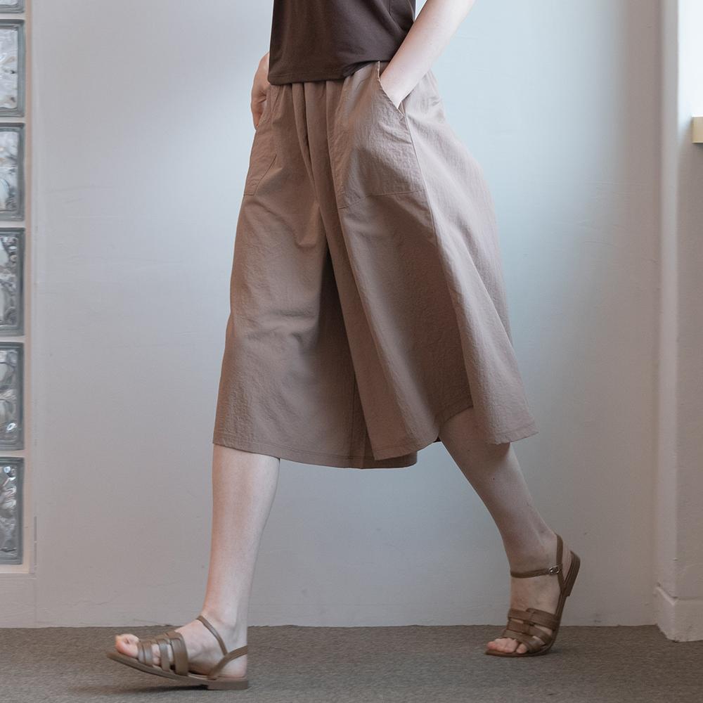 Duran Wide Culotte Skirt Pants Dbf3S-9119 3 Colors