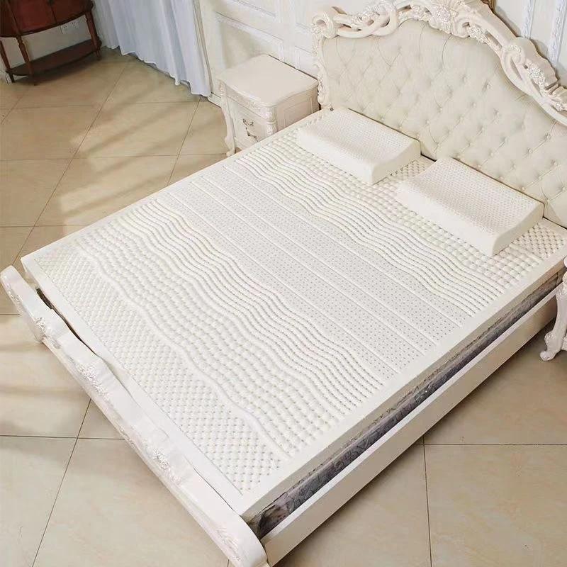 Thailand Imported 100% Natural Latex Mattresses Tatami Floor Mat Foldable Slow Rebound Home el Luxury Top Mat Gift Latex Mats