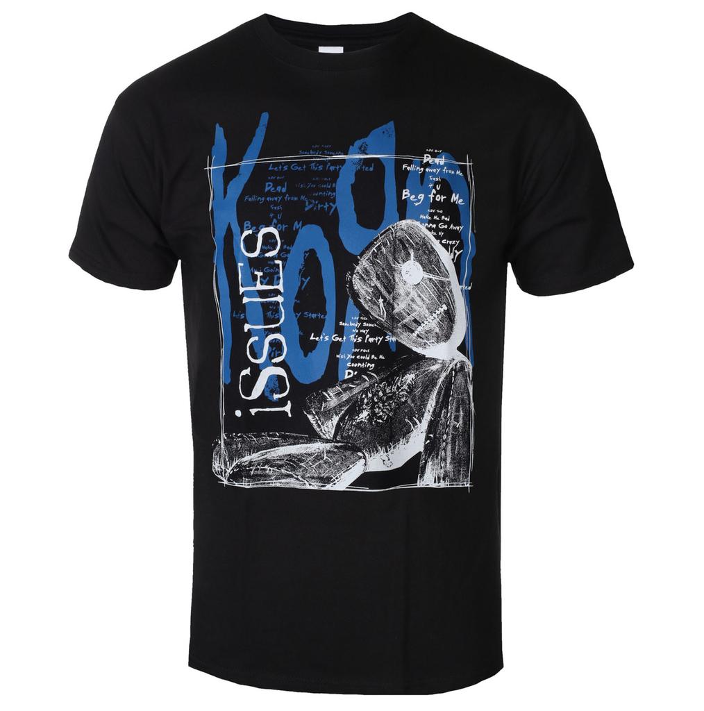 Top Korn Graphic Cotton Band Tshirt Unisex Summer Short Sleeve Fashion Brand Tee Luxury Casual Vintage Tees