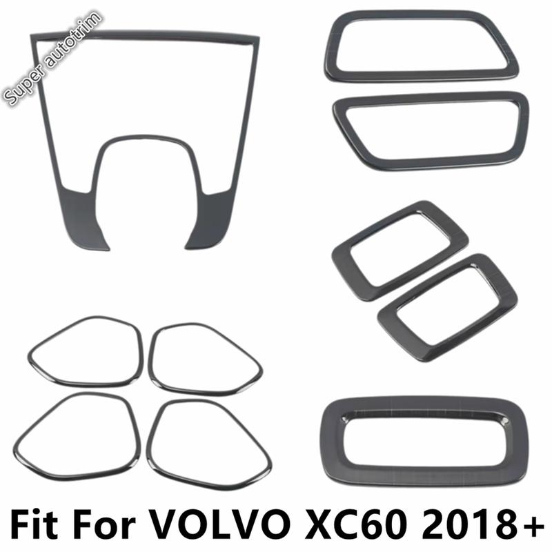 Door Speaker Rear Trunk Button Roof Read Light Microphone Dashboard Horn Cover Trim Metal Accessories For VOLVO XC60 2018 - 2026