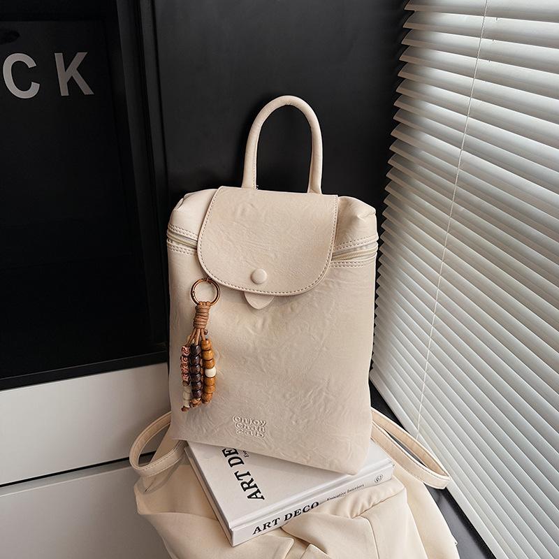 

Casual retro large-capacity women s backpack autumn and winter new college style bag commuter backpack