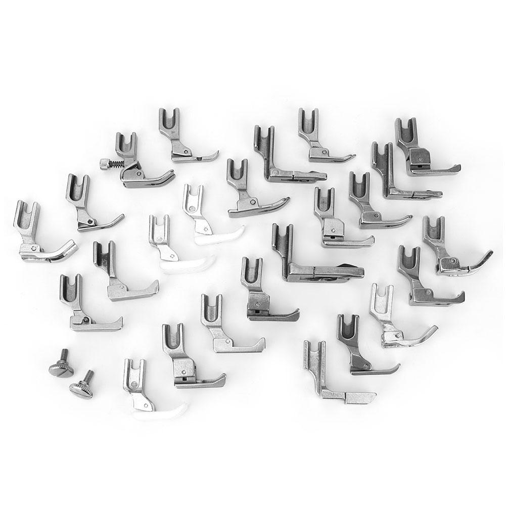 25 Pieces High Shank Sewing NaMachine Presser Foot Set, Practical Tool for Most Household Sewing NaMachines