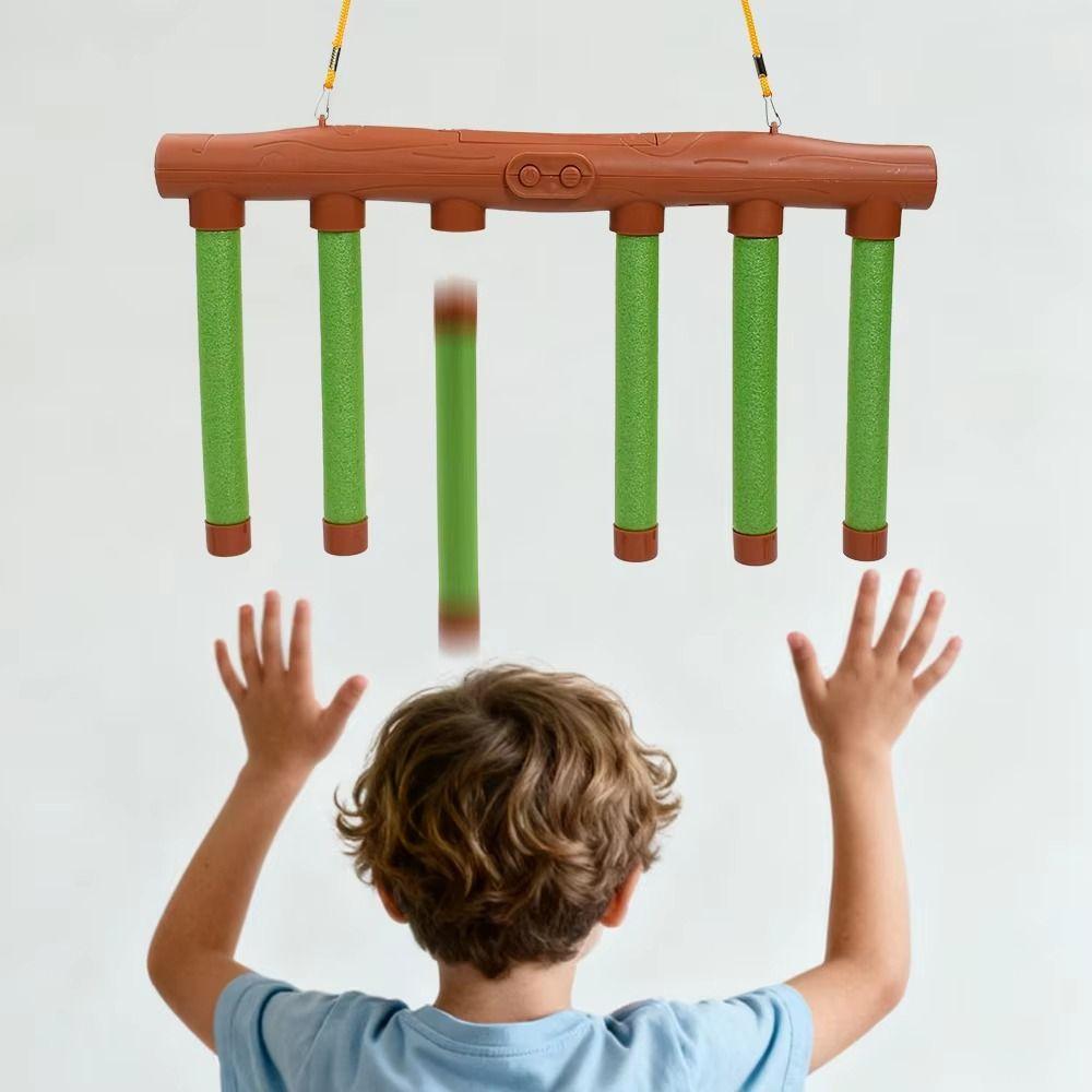 Parent-Child Challenge Falling Sticks Game Exercise Prop Eye And Hand Grabbing Stick  Creative