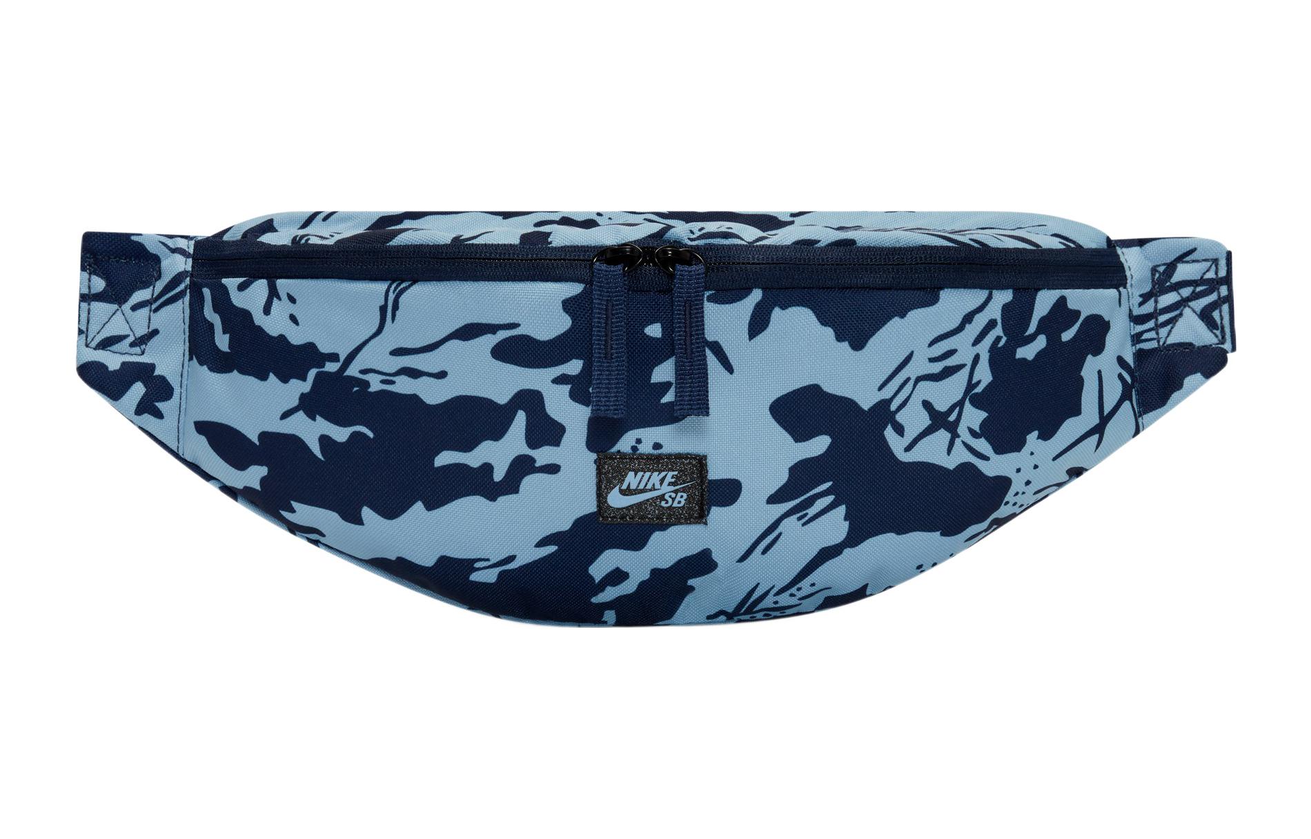 Nike Heritage Fabric Fanny Pack Regular Unisex Navy Blue/Milk Blue DR5075-410