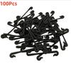 200pcs Vines Fastener Plastic Tied Buckle Hooks Gardening Grape Support Vegetable Strapping Clips Fixed Buckle Hook Plant Holder