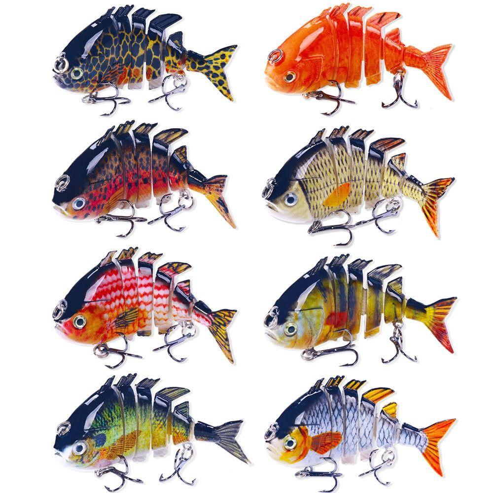

Tilapia Multi Section Fishing lure 8CM/15G Fishing lure Hot Minnow Bait Freshwater