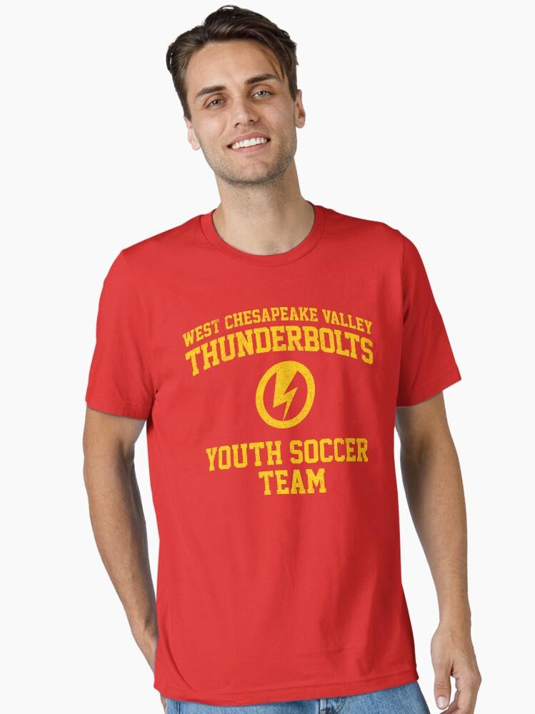 Thunderbolts West Chesapeake Valley Thunderbolts Youth Soccer Essential T-Shirt