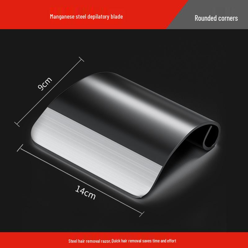 Hog Bristle Manganese Stainless Steel Scraping Tool for Pigskin Hair Removal and Slaughter