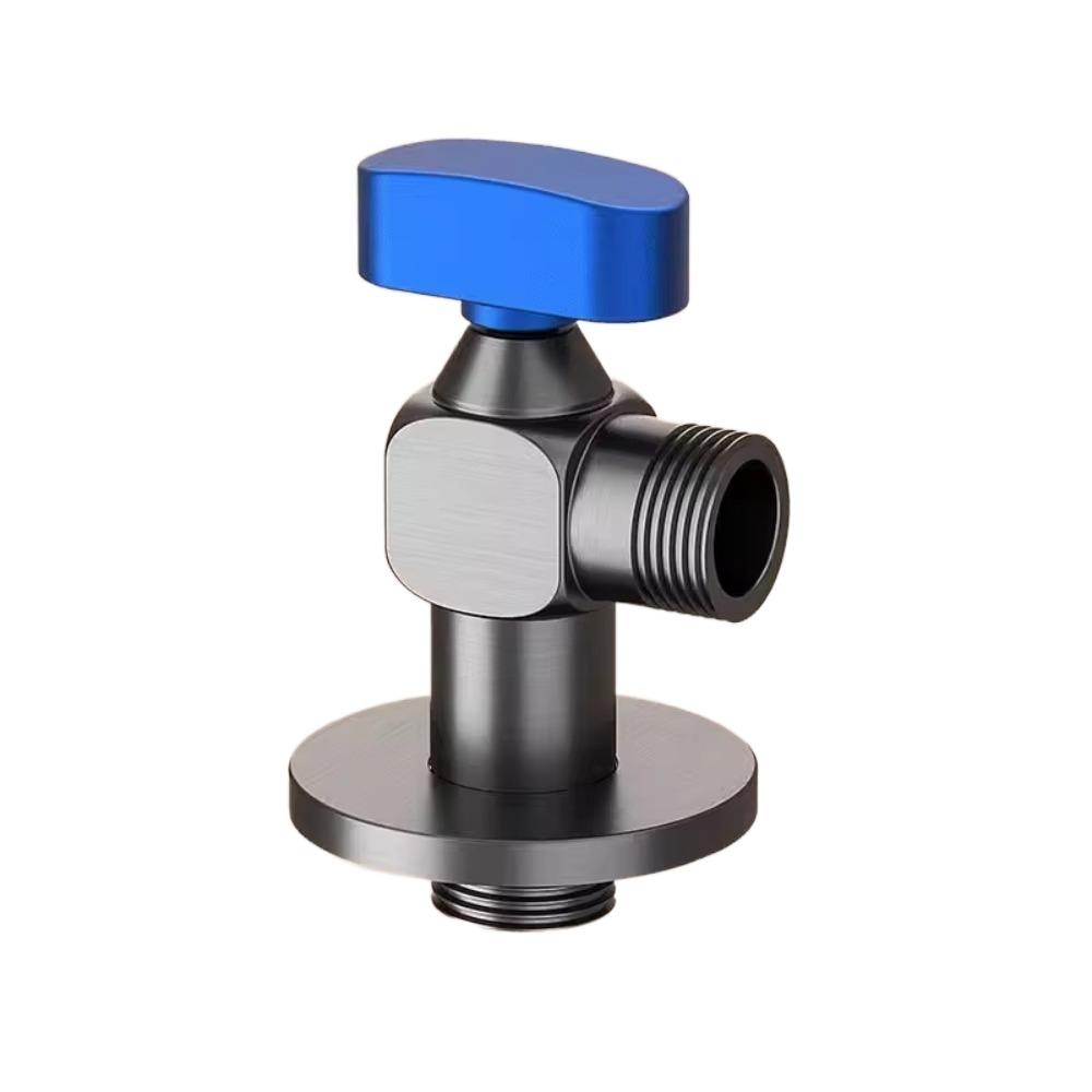 Hot and Cold Water Water Pipe Shut Off Valve High Flowing Triangular Valve Showers