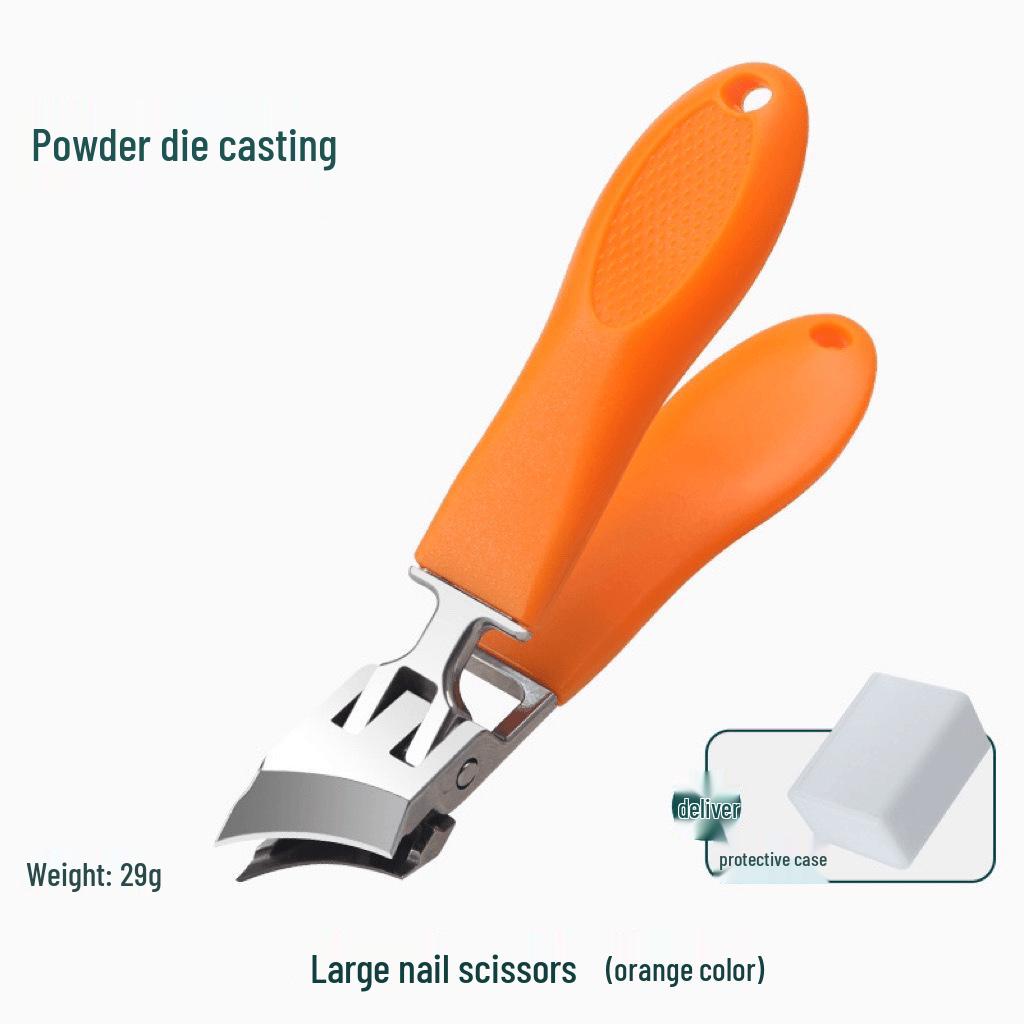 

Slanted, Pointed & Flat Large Nail Clippers for Home Use