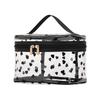 Modische PVC Tragbare Toiletten Tasche Reise Kosmetik Aufbewahrung Multifunktionale Tragbare Wasserdichte Kosmetiktasche
