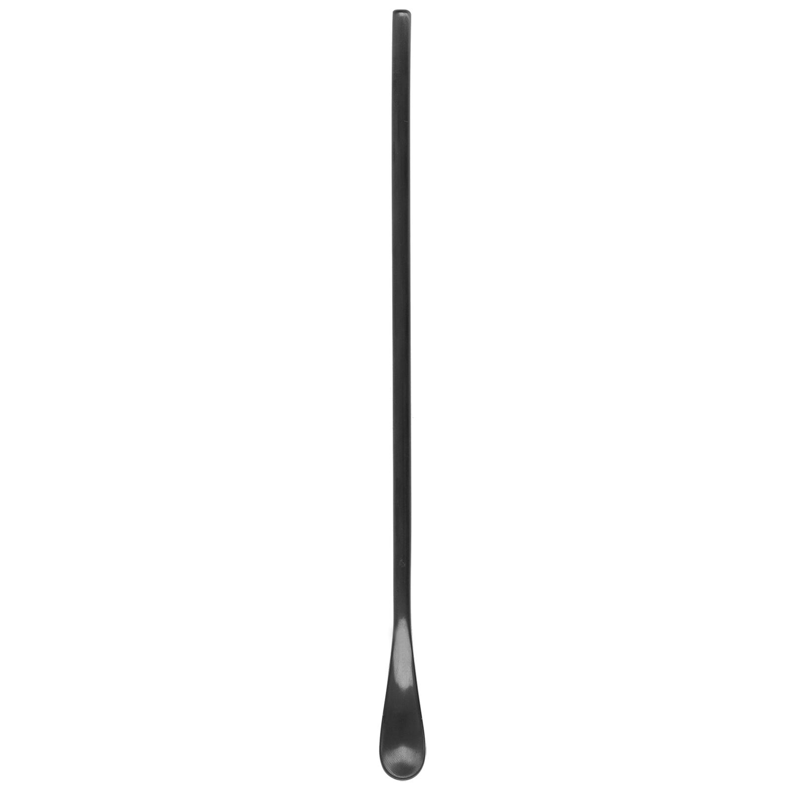 

Coffee Stirring Spoon 304 Stainless Steel Cocktail Smoothie Lengthen Long Handle Matte Black