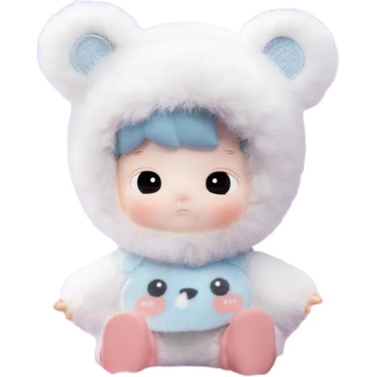 

New POP MART HACIPUPU Animal Applique Animal Collection Blind Box Products Single Mystery Box/Full Box 12 Pcs PPMT-2501-0035 Confirmed-Booming Bear