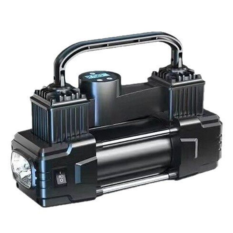 Car Air Pump 12V Portable Dual-Cylinder High-Pressure Air Pump for Cars and Sedans Multi-Functional