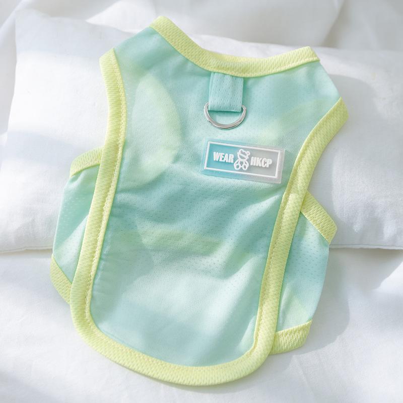 Summer Thin Sunscreen Cooler Vest Pet Bigbear Teddy Pomeranian Cat Small Dog Summer Dog Clothes