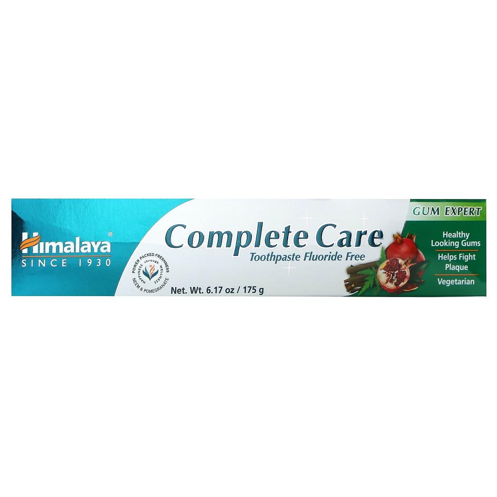 Complete Care Toothpaste, Fluoride Free, Neem & Pomegranate, 175G(6.17Oz)