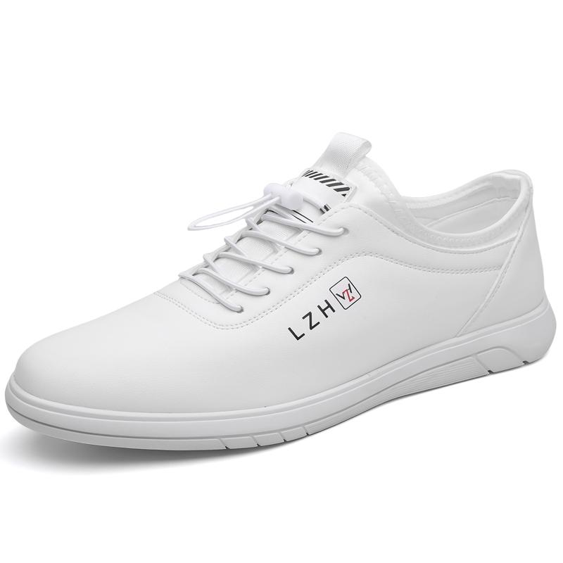 Fashion 2025 New Men Casual Footwear Male Comfortable Skate Shoe Mens Stylish Sneakers Leather Outdoor Vulcanize Shoes Men Brand Flats