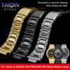 16 mm roestvrijstalen horlogeband voor Casio G-SHOCK GBM-2100/GM-2100/GA-2100 Ga2100 metalen achthoekige armband vervangende horlogeband