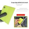 Trapezoidal Magnetic Fluorescent Green Paint Mask & Glass Soft Scraper for Manual Polishing