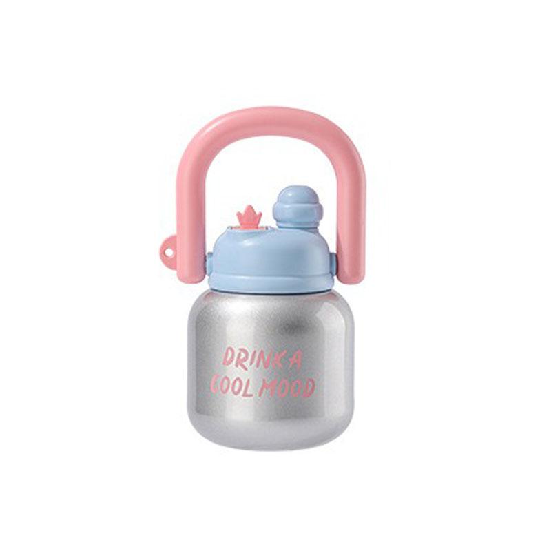 Portable Thermos Cup Stainless Steel Vacuum Flask Cold&Hot Sport Cup with Handle Car Cup Thermal Travel Mug Coffee Insulated Cup