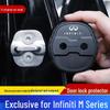 Infiniti M Series Car Door Lock Protective Silicone Cover - Dustproof, Rustproof, Shock Absorbing.