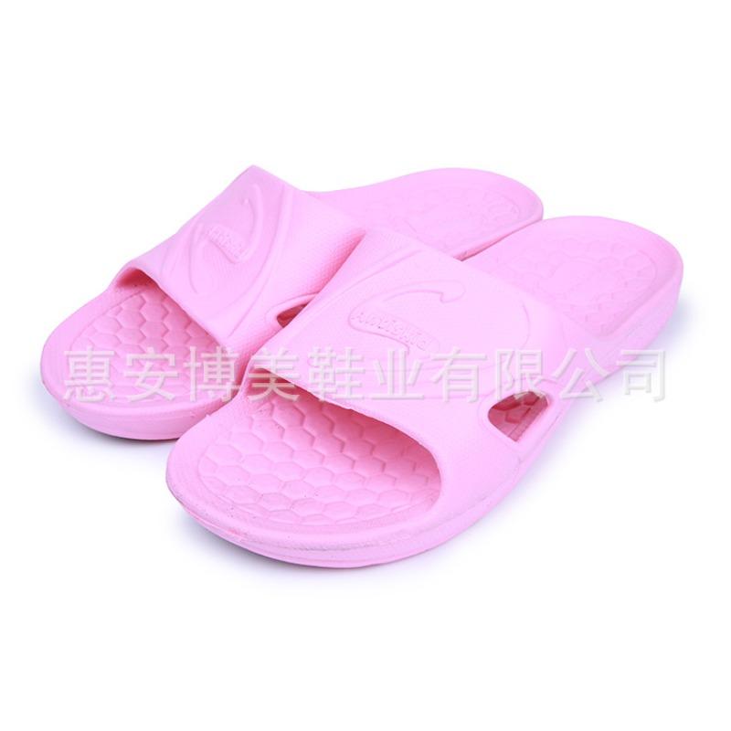 Bathroom non-slip slippers oil-proof and waterproof when simple soft bottom indoor men's and women's hotel work slippers wholesale S