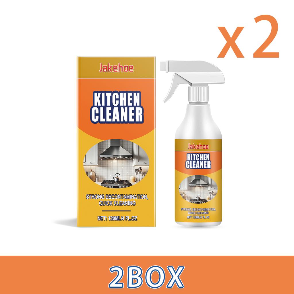 120ml Heavy Duty Grease Cleaner Kitchen Powerful Grease Remover Grease Stain Remover Grill Cleaner Oven Stove Cleaning Spray