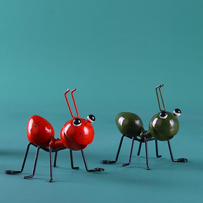 Iron Ant Garden Decoration, Outdoor Lawn Decoration Ornament, Ant Art Sculpture Decoration, Wall Hanging Decoration