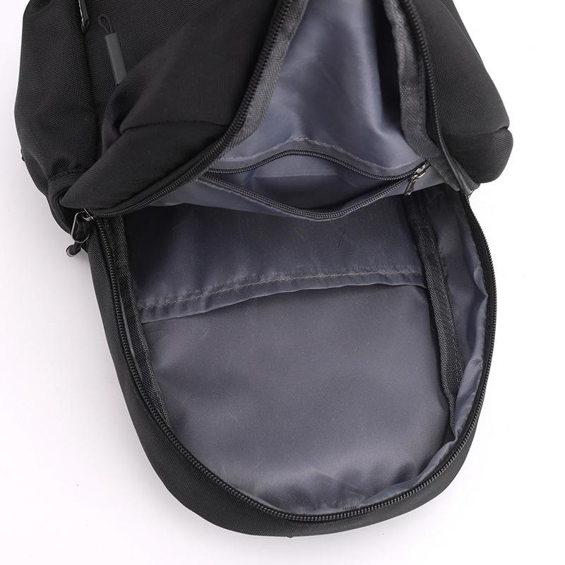 Men's Messenger Bag Oxford Cloth Water Bottle Holder Water Resistant Crossbody Bag Large Capacity Commuter Sling Bag For Daily Use