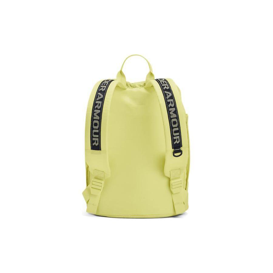 New Under Armour Polyamide Bucket Bag, Backpack Regular Women's Sonic Yellow 1381909-727