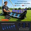 Six-Chamber Air Wave Leg Massager for Sports Recovery