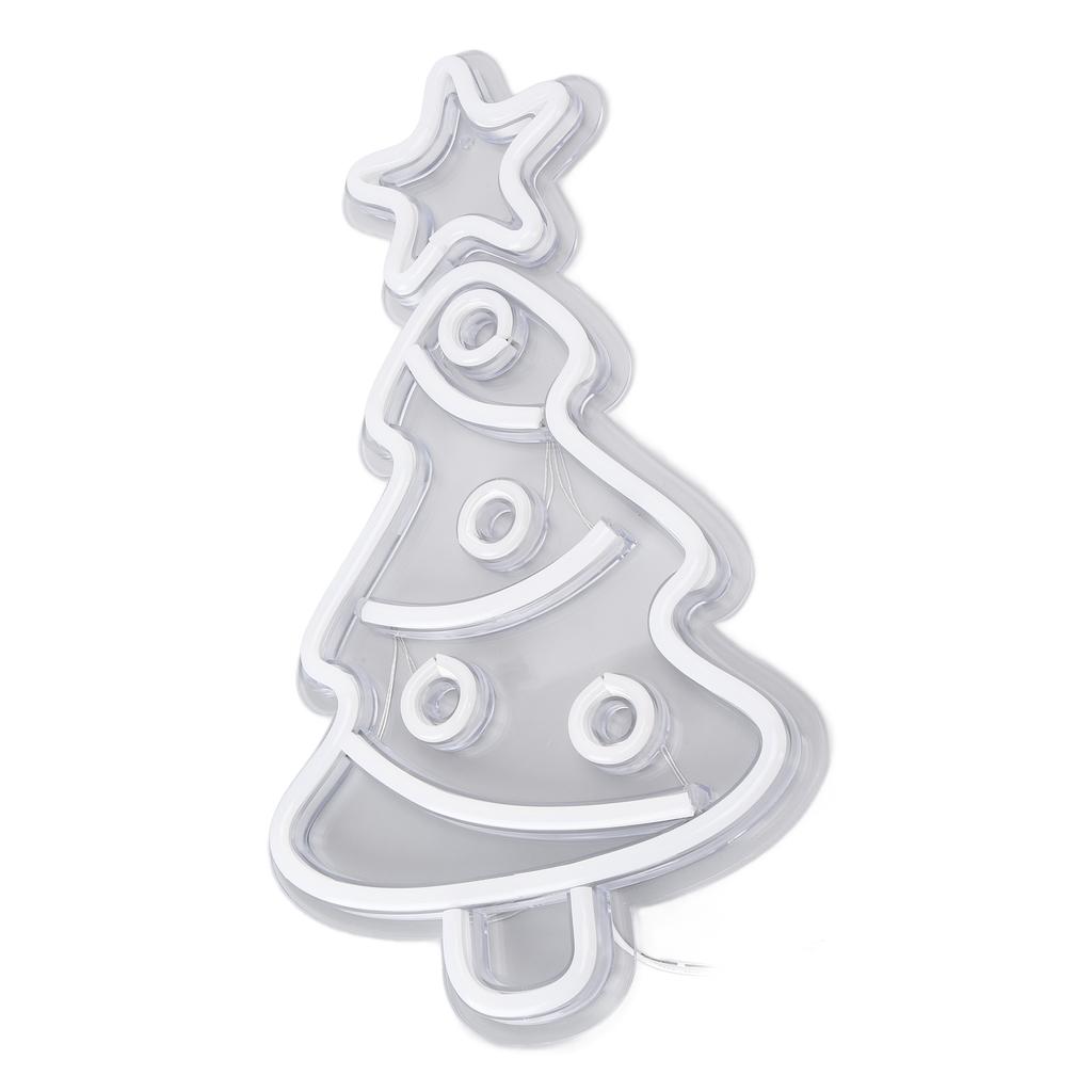 Weihnachtsbaum Neonlicht LED Neonschild Licht Wanddeko Kunst für Kinderzimmer Geburtstagsfeier Deko