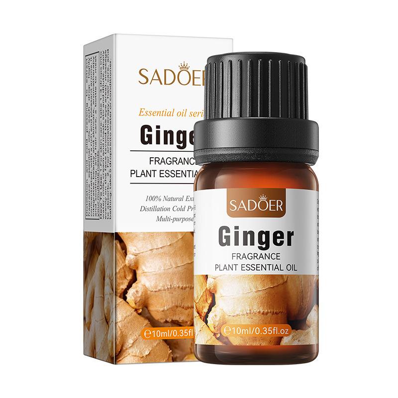 SADOER Aromatherapy Essential Oil Sakura Mint Vanilla Fragrance Massage Soothing Skin Care One Bottle Multi-Use Essential Oil