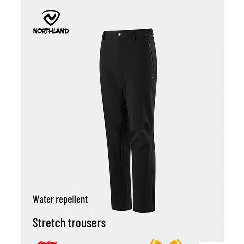NORTHLAND Women s Elastic Outdoor Hiking Water-Repellent Softshell Pants NTPFH2280S 36
