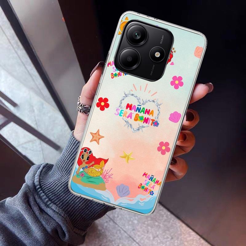 Karolg M-Manana Sera B-Bonito Phone Case For Xiaomi Redmi Note 10 11 12 13 14 15 Pro Plus 11S 12S 14S 11T 11E 10S Soft TPU Back