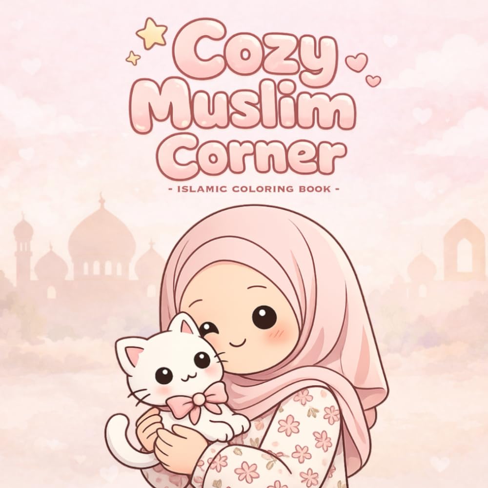 Coin Musulman Cosy: Livre de coloriage islamique